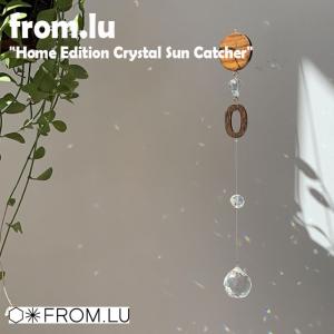 フロム・ルー モビール 正規販売店 from.lu Home Edition Crystal Sun Catcher WOOD CRYSTAL 韓国雑貨 5364328000 ACC｜andselect