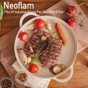 ネオフラム グリルパン グリルフライパン Neoflam ピカ サークル フライパン IH対応 Fika IH Induction Frypan Circle Grill Pan 26cm 788022 ACC｜andselect