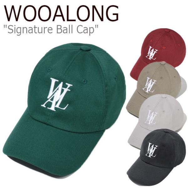 ウアロン キャップ WOOALONG SIGNATURE BALL CAP シグネチャー ボールキャ...