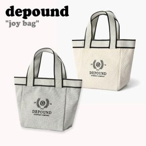 デパウンド トートバッグ depound レディース joy bag (mini-tote) ジョイバッグ ミニトート IVORY MELANGE BLACK 2062914/2062915 バッグ｜andselect