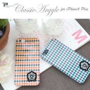 iPhone6 Plus ケース カバー T POCKET ClassicArgyle ハード バー ケース カバー｜andselect