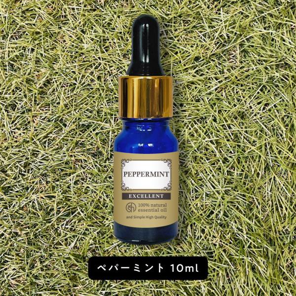 ペパーミント 10ml スポイト型 エクセレント エッセンシャルオイル &amp;SH / アロマオイル 精...