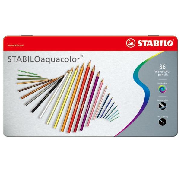 STABILO 水彩色鉛筆アクアカラー(36色)　スタビロ