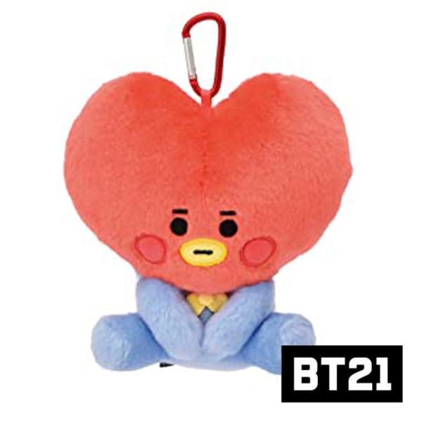 BT21 BABYマルチポーチ【TATA】 ぬいぐるみ 化粧ポーチ 小物入れ ポケットティッシュ  ...