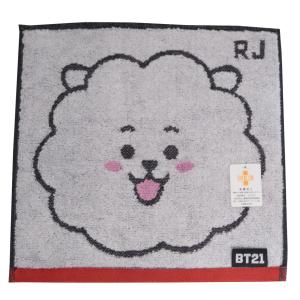 BT21 ミニタオル フェイス RJ ★LINE FRIENDS★ [747195]｜andsugar