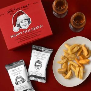 クリスマス：MINI 6-PACK GIFT BOX【送料込】公式：DRIED FRIET[アンド ザ フリット ドライフリット]クリスマス 2025 ギフト 東京土産 ポテト チップス 爆買