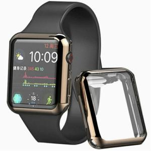 Apple watch フェイスカバー 保護ケース 全面保護 カバー 38 40 42 44mm アップルウォッチ ケース ベルト 全面保護仕様 耐衝撃 ケース アップルウォッチカバー｜andvacation