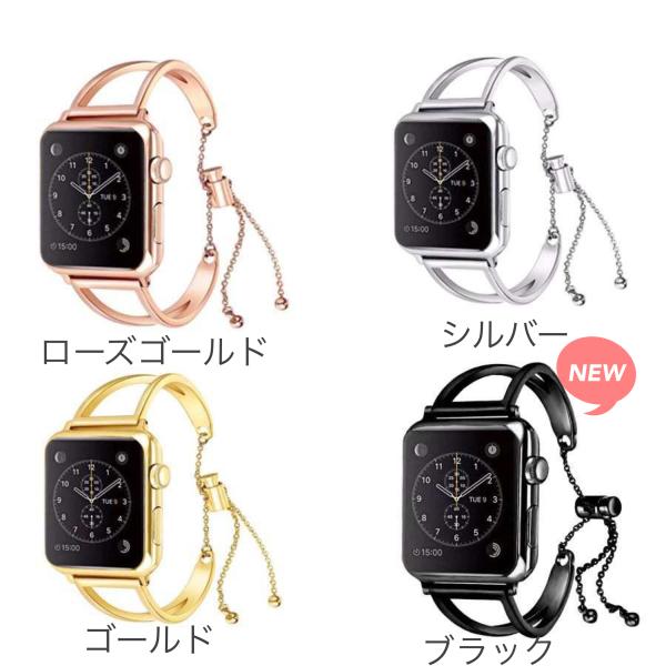 Apple watch ブレスレット ステンレス 鋼バンド 38 40 41 42 44 45mm ...