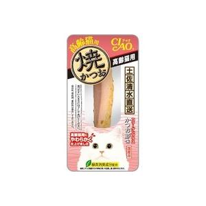 いなば CIAO 焼かつお 高齢猫用 かつお節味 1本×☆6個☆ YK-22