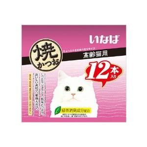 いなば　焼かつお　高齢猫用　12本入り　QSC-27