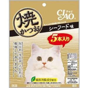 いなば　CIAO　焼かつお　シーフード味　5本入り　YK-53｜アンディーマーブル