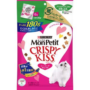 ネスレ　モンプチ　クリスピーキッス　シーフードセレクト　180ｇ