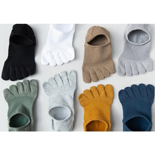 5本指ソックス 3足 セット くるぶし レディース メンズ 五本指靴下 ベリーショート カバーソック...