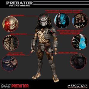 PREDATOR ジャングルハンター・プレデター ワン12コレクティブ 1/12 アクションフィギュア　メズコトイズ(Mezco Toyz LLC)｜aneat