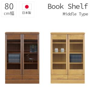 ニトリ（NITORI） 扉・引出し付き書棚 (幅80cm WH) : ニトリ Yahoo!店