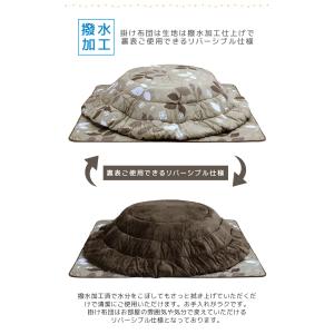 家具調こたつセット 丸テーブル こたつ 105...の詳細画像4