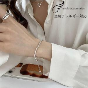 ブレスレット レディース アクセサリー 金属アレルギー対応 アレルギー対応 20代 30代 40代 50代｜anela-accessories