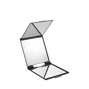 ルアン キュービックミラー 立体三面鏡 手鏡 スーパーミリオンヘアー