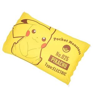 MORIPiLO モリシタ ポケットモンスター ピカチュウ 冷感 枕カバー イエロー 36x52cm