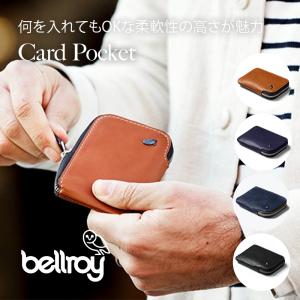 L字ファスナー 財布 コンパクト ミニ 薄い ミニ財布 Bellroy Card Pocket ベルロイ カードポケット