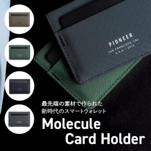 カードケース ブランド メンズ 薄型 Pioneer Carry Molecule Card Holder パイオニアキャリー｜anelanalu