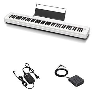 カシオ (CASIO) 電子ピアノ CDP-S110WE (ホワイト) 88鍵盤