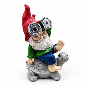 ガーデンオーナメント ソーラーライト 亀の置物...の詳細画像4