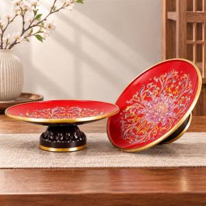 供物皿 仏具 供物台 7インチ 蓮華 銅製 七...の詳細画像5