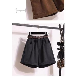 ショートパンツ レディース 秋冬 コーデュロイ...の詳細画像3