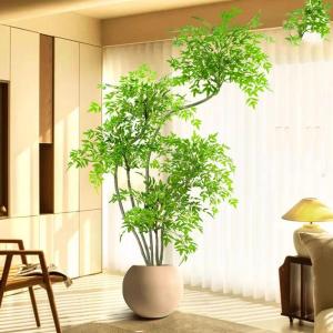 人工観葉植物 ナンテン フェイクツリー 大型 ...の詳細画像3