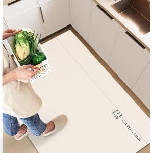 キッチンマット フロアマット 拭ける 台所マッ...の詳細画像1