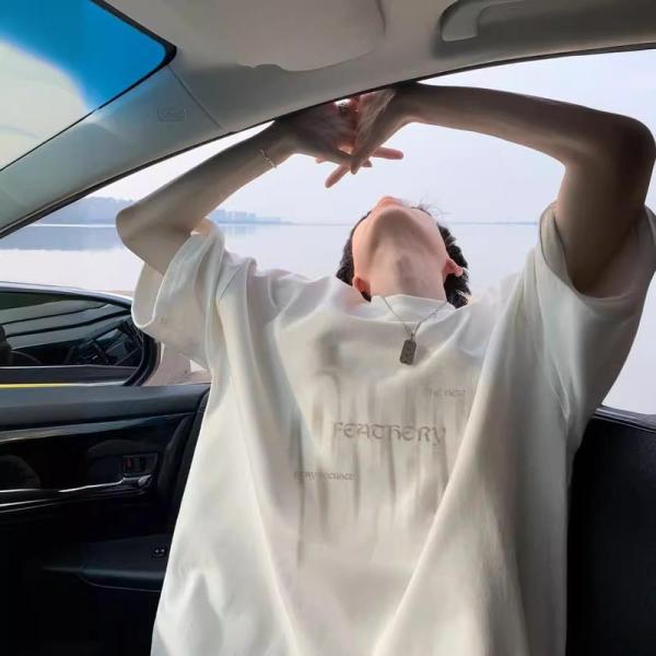 Tシャツ メンズ オーバーサイズ ビッグシルエット プリントtシャツ グラフィック ストリート系 半...
