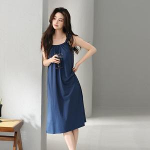 ペチコート スリップ ワンピース ルームワンピ...の詳細画像3