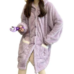 ネグリジェ 着る毛布 さめ ガウン フリース も...の商品画像