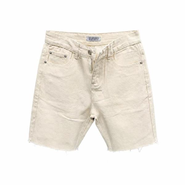 ショートパンツ メンズ カットオフデニム デニムパンツ 普段着 カジュアル 短パン ハーフ フリンジ...