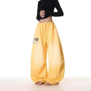 スウェットパンツ レディース ワイドパンツ ダ...の詳細画像3
