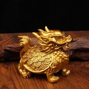 龍亀 置物 風水 玄関 龍亀の置物 ロングイ ...の詳細画像4