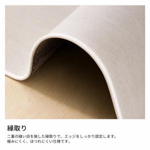 ラグ カーペット ラグマット 和モダン リビン...の詳細画像5