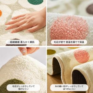 ラグマット 洗える ロング ベッドサイドマット...の詳細画像3