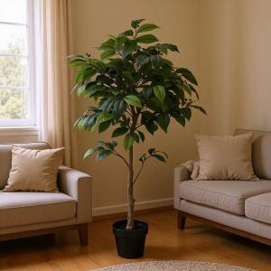 人工観葉植物 コーヒーの木 フェイクツリー 9...の詳細画像3