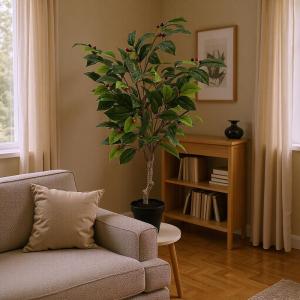 人工観葉植物 コーヒーの木 フェイクツリー 9...の詳細画像4