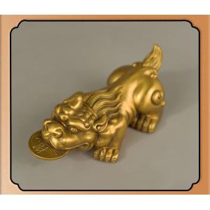 ヒキュウ 置物 風水 貔貅 中型 10cm 真...の詳細画像4