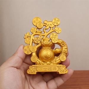風水 置物 招財進宝 福袋 元宝 古銭 縁起物...の詳細画像3