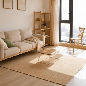 ラグ カーペット 麻風 ジュート風 サイザル調...の詳細画像3