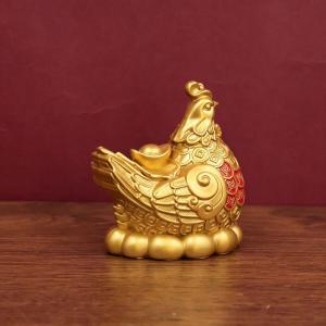 風水 置物 鶏 招財 縁起物 商売繁盛 開運グ...の詳細画像2