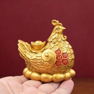 風水 置物 鶏 招財 縁起物 商売繁盛 開運グ...の詳細画像3