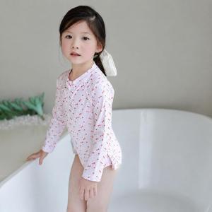 キッズ水着 女の子 ワンピース 動きやすい 長...の詳細画像4