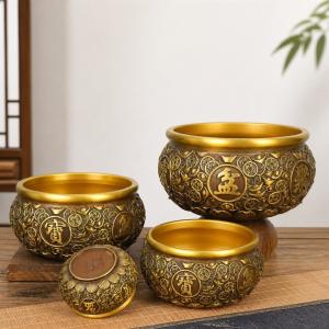 聚宝盆 風水 置物 招財進宝 財運アップ 商売...の詳細画像2