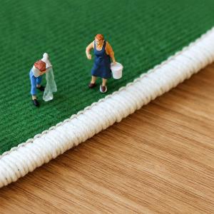 ラグ サッカー場デザイン カーペット 子供部屋...の詳細画像3