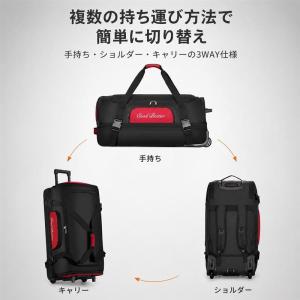 ボストンキャリー 大容量 3WAY 旅行バッグ...の詳細画像4